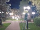 На нескольких улицах и в скверах Владимира заменили светильники и плафоны