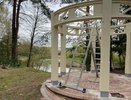 На «Вшивой горке» в Киржаче началось восстановление разрушенной ротонды