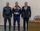 В Ковровском районе отметили медалью лучших спасателей и пожарных