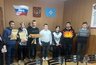 Миниатюра новости: Ученики коррекционной школы поздравили кольчугинских пожарных с профессиональным праздником