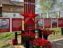 В Александрове открыли обновлённую Аллею Славы в честь Дня Победы