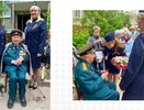 Во Владимире сотрудники следкома поздравили 101-летнего ветерана Илью Шибкова с Днём Победы