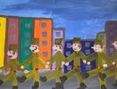 В Александрове открылась выставка детского рисунка ко Дню Победы