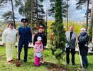 В городском парке Александрова прошла акция по высадке деревьев