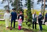 Миниатюра новости: В городском парке Александрова прошла акция по высадке деревьев