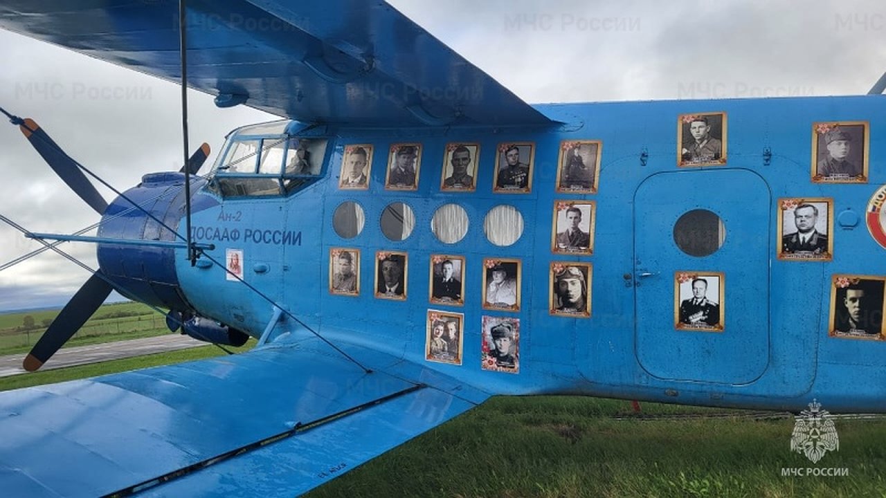 Главная картинка новости: Над Владимирской областью пролетела «Бессмертная эскадрилья» с портретами ветеранов