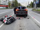 Во Владимире мотоциклист разбился в ДТП с легковушкой