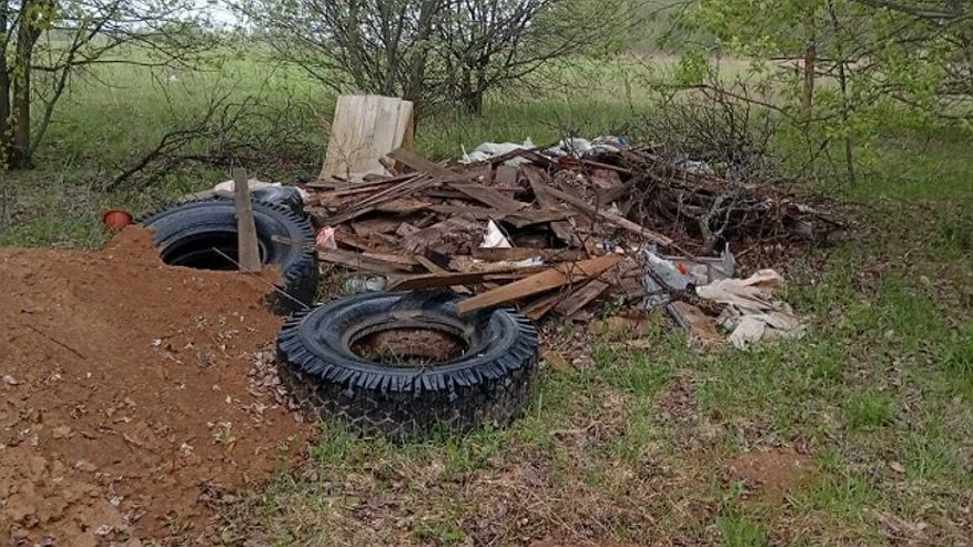 Главная картинка новости: В лесах Юрьев-Польского района обнаружили три незаконные свалки