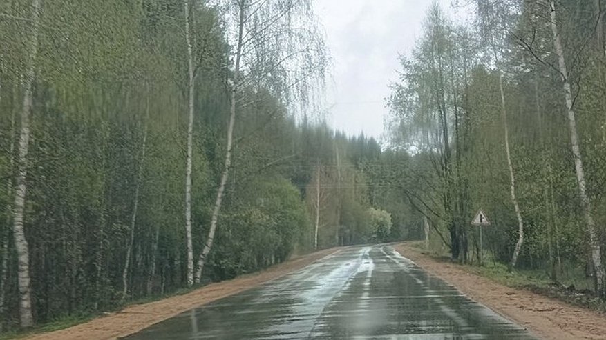 Главная картинка новости: В Киржачском районе восстановили участок дороги до деревни Ефаново