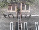 В Александровском районе загорелся частный дом на площади 225 квадратных метров
