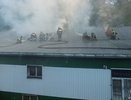 В Вязниках произошёл крупный пожар в производственном здании