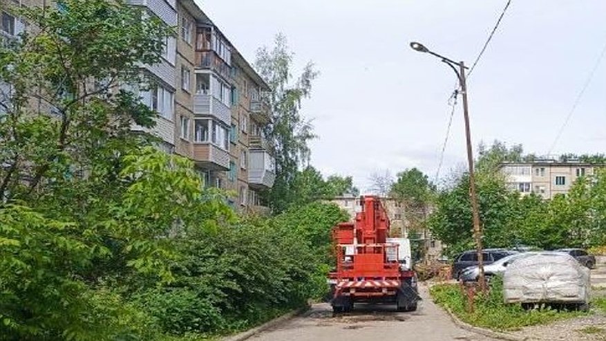 Главная картинка новости: Коммунальщики восстановили освещение на восьми улицах Владимира