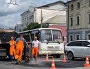 Во Владимире приводят в порядок улицы Гагарина и Ильича после разрытий
