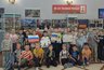 Миниатюра новости: Ко Дню России школьники Владимира подготовили выставку патриотичных рисунков
