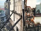 Две пожарные части боролись с огнём на улице Мира в Александрове