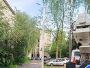 В районе улицы Егорова во Владимире установлены две новые опоры освещения
