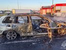 На трассе М-12 под Муромом пожар уничтожил легковой автомобиль