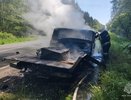 На трассе 17К-2 под Муромом пожар уничтожил автомобиль