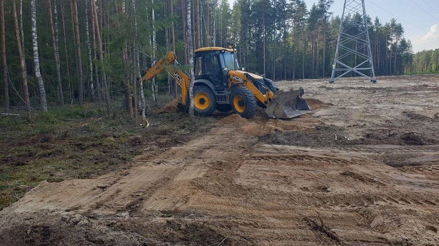 Главная картинка новости: После вырубки леса близ Киржача территорию не очистили от остатков древесины