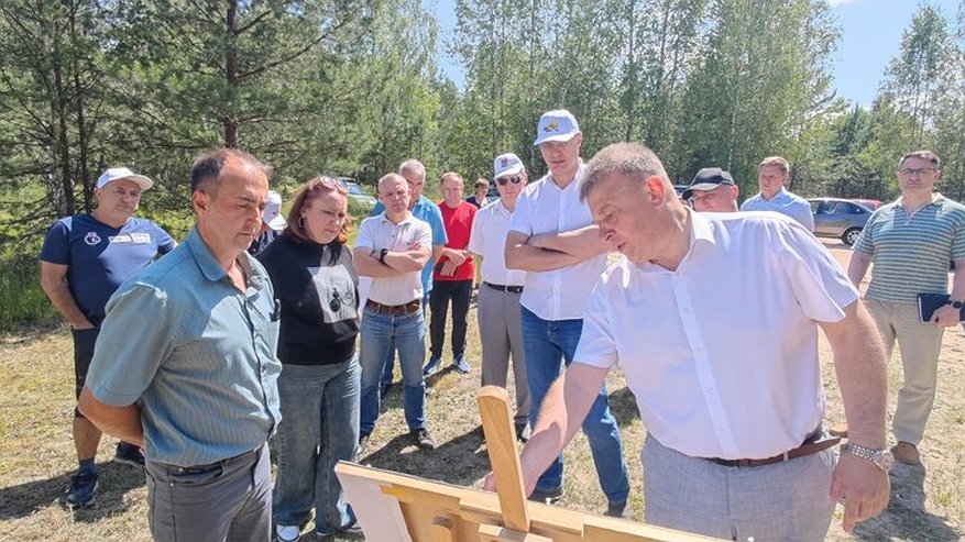 Главная картинка новости: В Меленках может появиться освещенная спортивная зона с вело и лыжным маршрутом