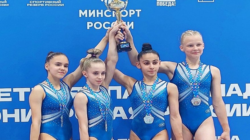Главная картинка новости: Владимирские гимнастки завоевали «золото» и «серебро» на Спартакиаде молодежи в Уфе