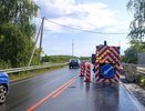 На мосту через реку Уводь в Ковровском районе сужена дорога из-за ремонта