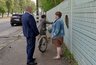 Миниатюра новости: В Коврове неизвестные повредили баннер на улице Октябрьской
