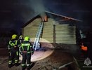 Во Владимире загорелся частный дом на Юрьев-Польском шоссе