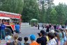 Миниатюра новости: Детям из лагеря "Факел" провели познавательную встречу с огнеборцами