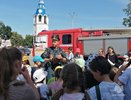 В рамках акции "Безопасные каникулы" отдыхающие вязниковских школьных лагерей посетили пожарную часть