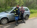 В Камешковском районе спасатели нашли потерявшегося в лесу пожилого мужчину