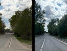 В посёлке Балакирево отремонтировали 125 метров дороги на улице 60 лет Октября