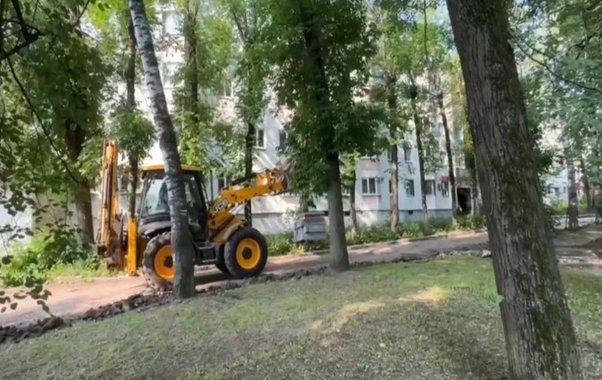 В одном из дворов Владимира обновят внутреннее благоустройство