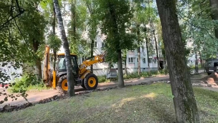 Главная картинка новости: В одном из дворов Владимира обновят внутреннее благоустройство