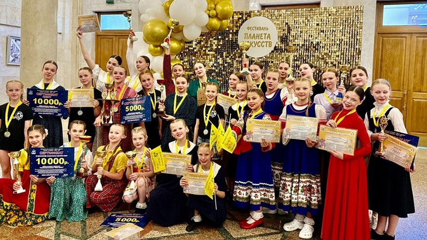 Главная картинка новости: Танцоры из Мурома получили четыре Гран-при международного фестивале в Минске