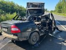 В Вязниковском районе в ДТП погибли три человека и сгорели два автомобиля
