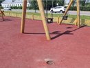 В Суздале отремонтировали аварийные детские площадки на улицах Советской и Энгельса