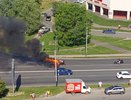 На Суздальском проспекте во Владимире загорелся мотоцикл
