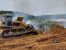 Во Владимирской области загорелся мусорный полигон вблизи Марьинки