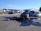 На трассе в Собинском районе столкнулись две легковушки