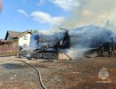 В Петушинском районе несколько домов спасли от пожара