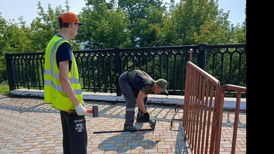 Главная картинка новости: Ко Дню города инфраструктуру Владимира активно преображают