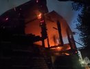 Ночью во Владимире загорелся частный дом на улице Ивановской-Подгорной