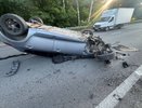 В один и тот же вечер в области перевернулись два автомобиля и погиб человек