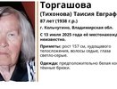 Владимирских водителей просят помочь в поисках 87-летней женщины из Кольчугина