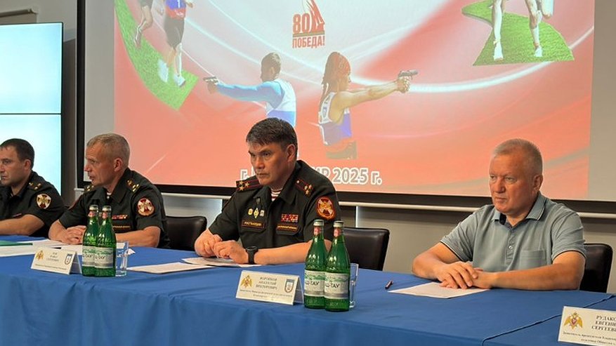Главная картинка новости: В регионе стартовали чемпионаты Росгвардии по служебному биатлону и кроссу