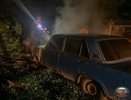 Во Владимире в микрорайоне Лесной загорелся автомобиль