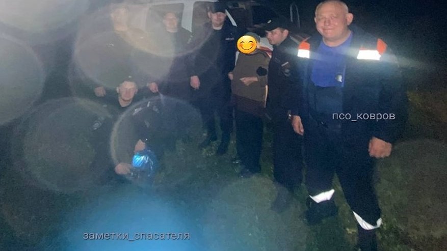 Главная картинка новости: В лесу по Ковровом спасатели нашли потерявшуюся 87-летнюю женщину