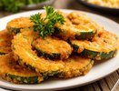 Кабачки жарю без муки — обваливаю в другой смеси: выходят вкуснее, нежнее и сочнее