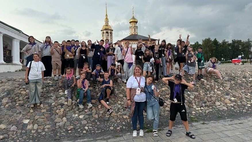 Главная картинка новости: 300 детей из ДНР проводят лето в лагере под Владимиром